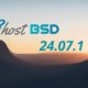 GhostBSD 24.07.1